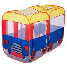 Big Pop Up Tent House For Kids Large Size 140cm 97cm 73cm School Bus Shape - Oshi.pk - Buy & Sell Online