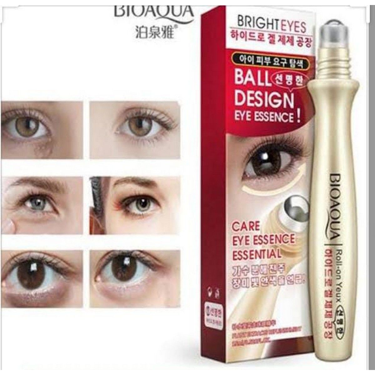 BIOAQUA EYE ROLL ON ESSENCE EYE ROLLER TO REMOVE DARK CIRCLES - Oshi.pk - Buy & Sell Online