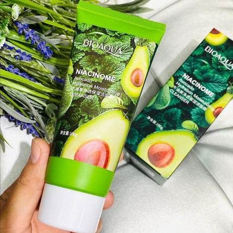 BIOAQUA Niacinome Avocado Elasticity Moisturizing Facial Cleanser 100g - Oshi.pk - Buy & Sell Online