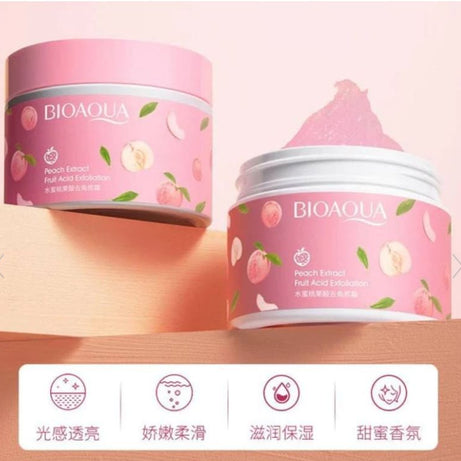 Bioaqua Peach Extract Fruit Acid Exfoliating Face Gel Cream 140g - Oshi.pk - Buy & Sell Online