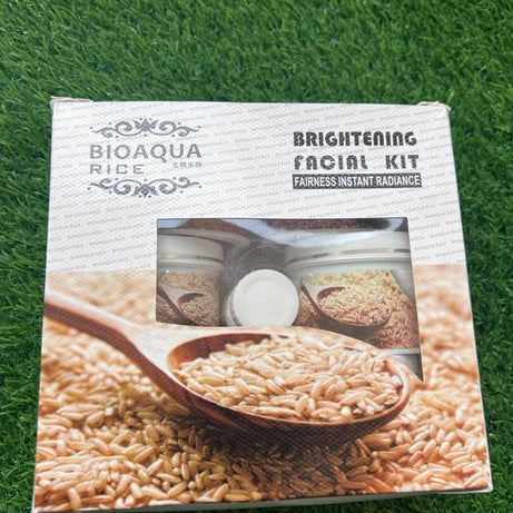 BIOAQUA Rice Brightening Face Facial kit pack of 7 item