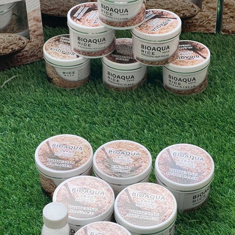 BIOAQUA Rice Brightening Face Facial Kit Pack Of 7item - Oshi.pk - Buy & Sell Online