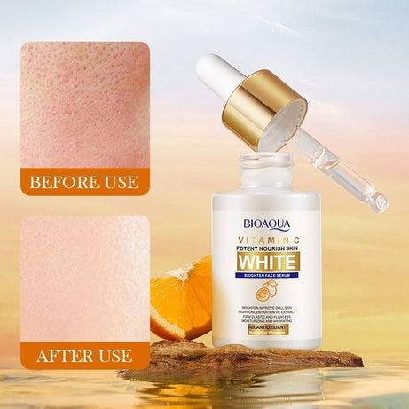 Bioaqua Vitamin C White Brighten Face Serum 30ml - Oshi.pk - Buy & Sell Online