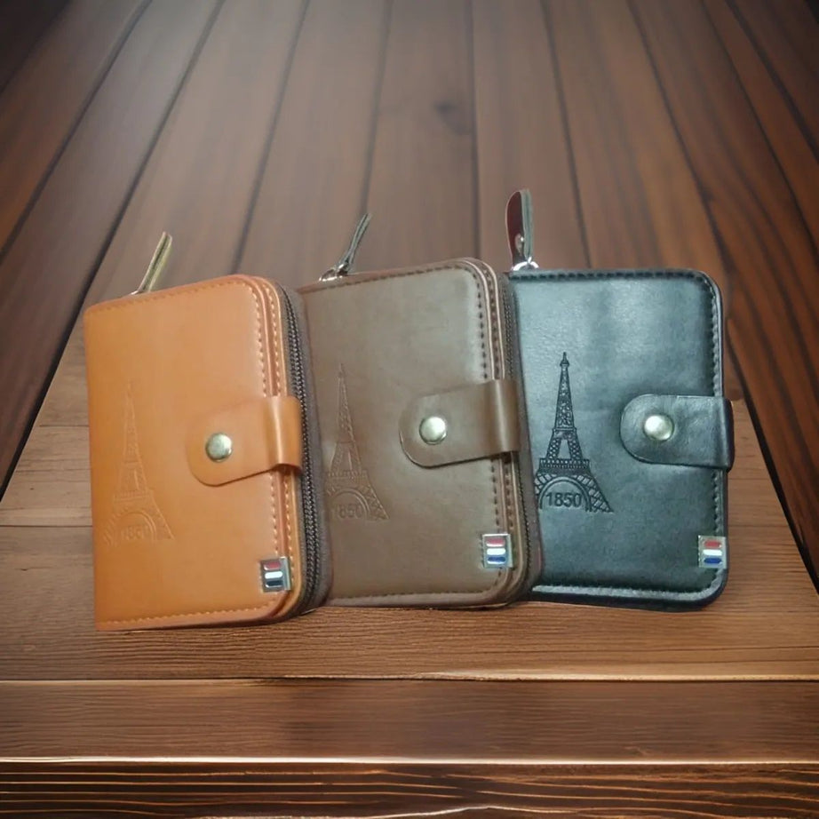 BK & Sons Fashion Anti-theft Driver's License Business Card Holder PU leather wallet for Men's - Oshi.pk - Buy & Sell Online