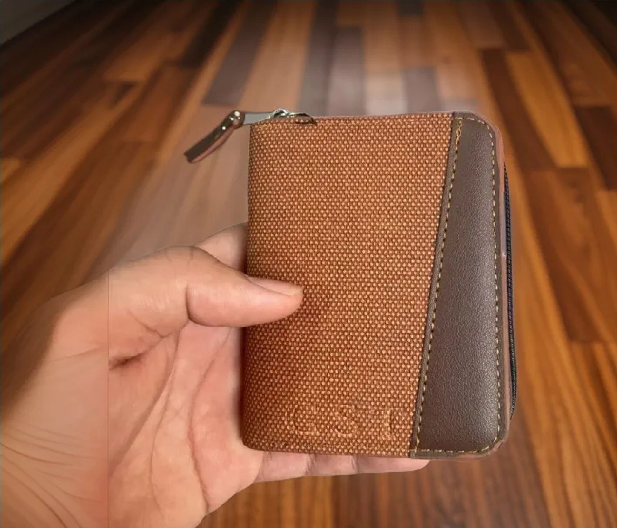 BK's New Casual Wallet Multi-Slot Card Holder Zipper Coin Purse Small Clutch PU Money Bag Purse Cardholder Wallets for Men - Oshi.pk - Buy & Sell Online