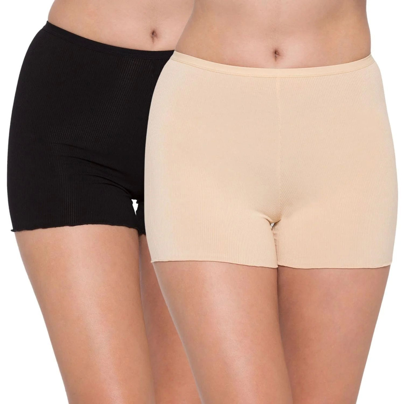 Black and Nude Basic Cotton Bloomers (Pack of 2) - Oshi.pk - Buy & Sell Online