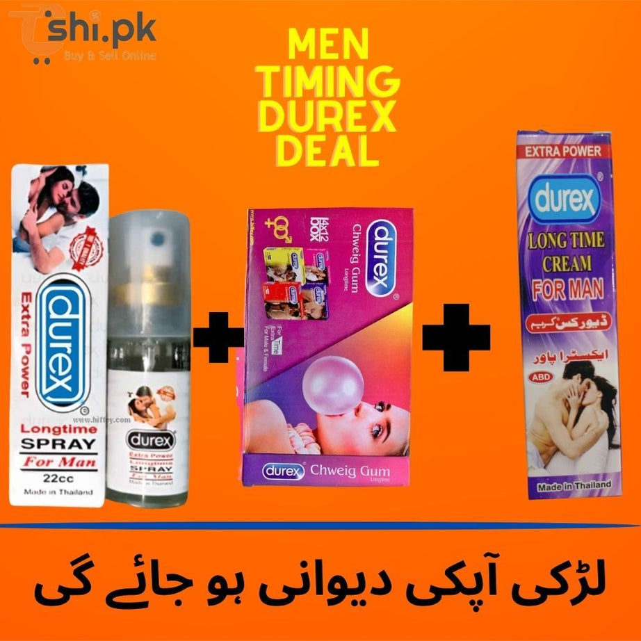 Durex Delay Imported Timing Delay Cream - Timing Tablets Deal no 19