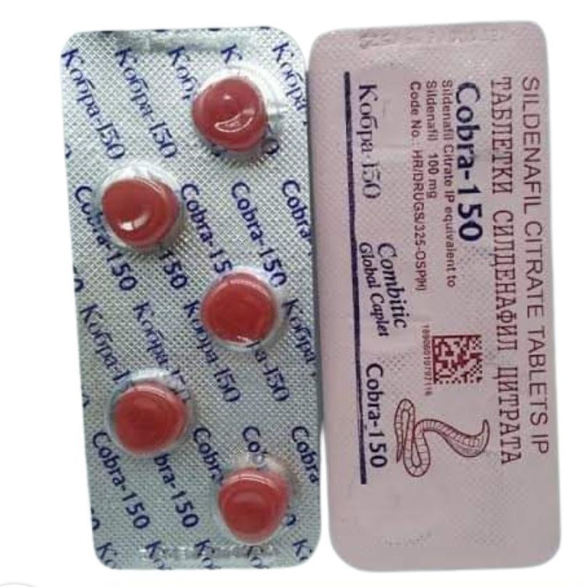 Indian Black Cobra 150mg Delay Tablet - 5 Tablets - Oshi.pk - Buy & Sell Online