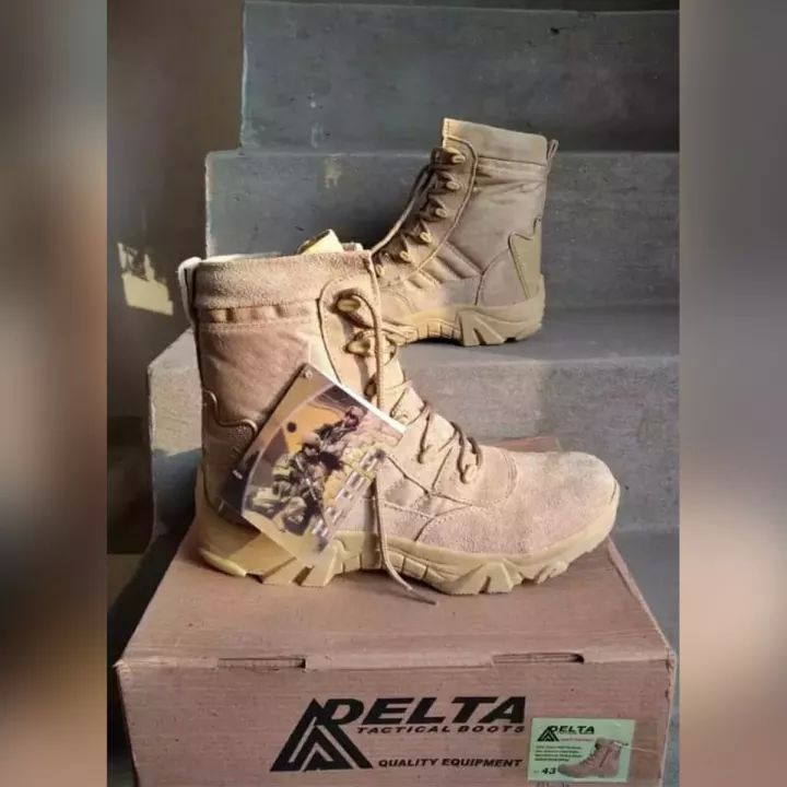 Brown Delta hiking boots Army Commando Boots - Oshi.pk - Buy & Sell Online