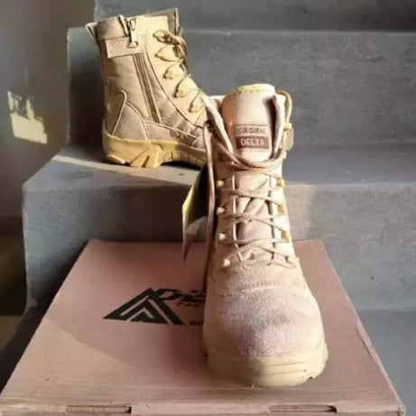 Brown Delta hiking boots Army Commando Boots - Oshi.pk - Buy & Sell Online
