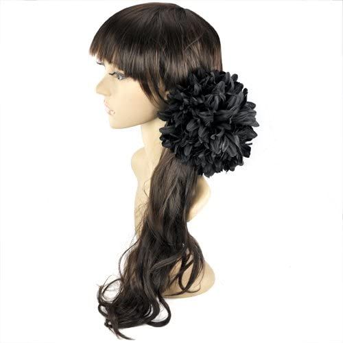 Black flower catcher for hijab volume and hair covering and scarf - Oshi.pk - Buy & Sell Online