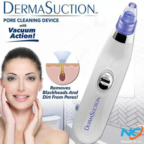 Blackhead Removal Machine-Derma Suction 3 in 1 Black Head Remover Machine-Acne Pimple Pore Cleaner Vacuum Suction Tool - Oshi.pk - Buy & Sell Online