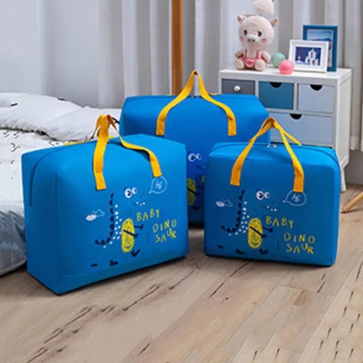Blue Color Baby Dinosaur Cloth Organizer and Storage Box - Oshi.pk - Buy & Sell Online