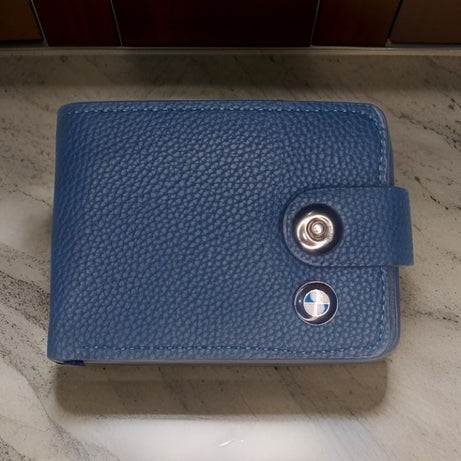 BMW Men's PU Leather Wallet With Coin Pockets - Oshi.pk - Buy & Sell Online