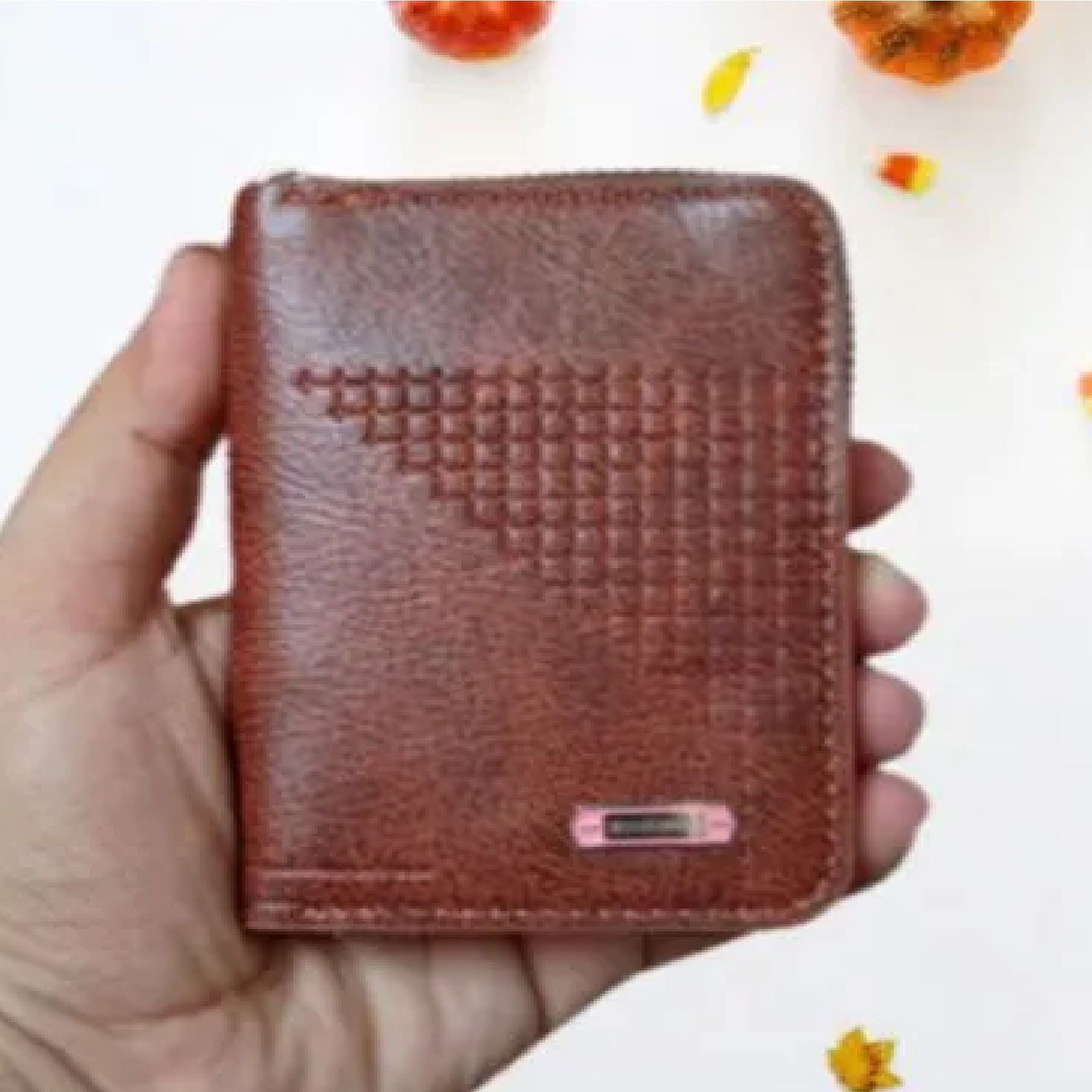 Boshihou Men's PU Leather Card Holder Bag Slim, Sleek, and Functional - Oshi.pk - Buy & Sell Online