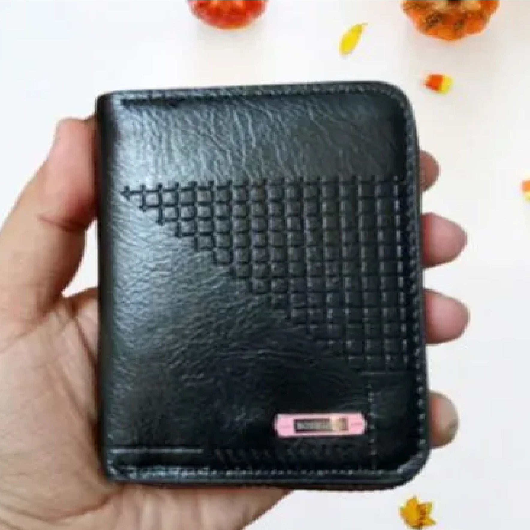 Boshihou Men's PU Leather Card Holder Bag Slim, Sleek, and Functional - Oshi.pk - Buy & Sell Online