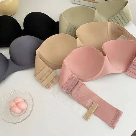 Backless Strapless Bra Push up Padded Bras for Woman - Oshi.pk - Buy & Sell Online