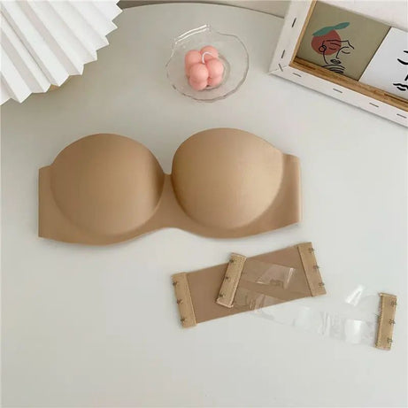 Backless Strapless Bra Push up Padded Bras for Woman - Oshi.pk - Buy & Sell Online