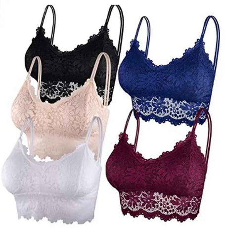 Imported Half Cami Lace Bralette For Women