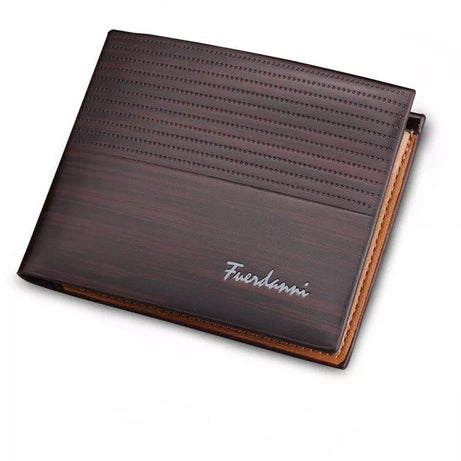 Men's short design wallet, fashion PU leather pocket wallet (Fuerdanni) - Oshi.pk - Buy & Sell Online