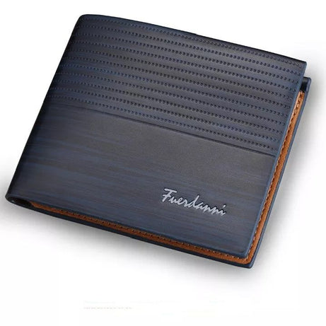 Men's short design wallet, fashion PU leather pocket wallet (Fuerdanni) - Oshi.pk - Buy & Sell Online