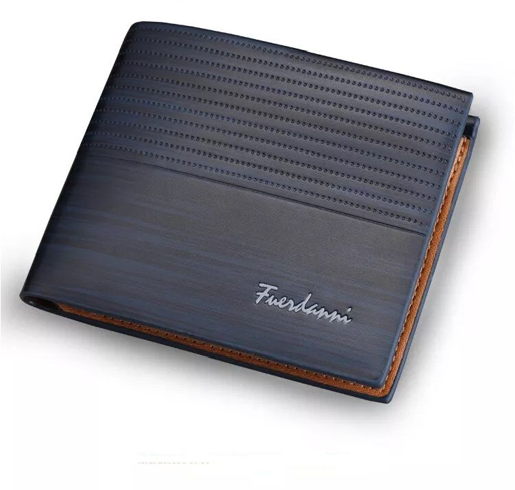 Men's short design wallet, fashion PU leather pocket wallet (Fuerdanni) - Oshi.pk - Buy & Sell Online