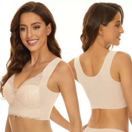 Large Tube Top Female Push Up Brassiere Laced Bra - Oshi.pk - Buy & Sell Online