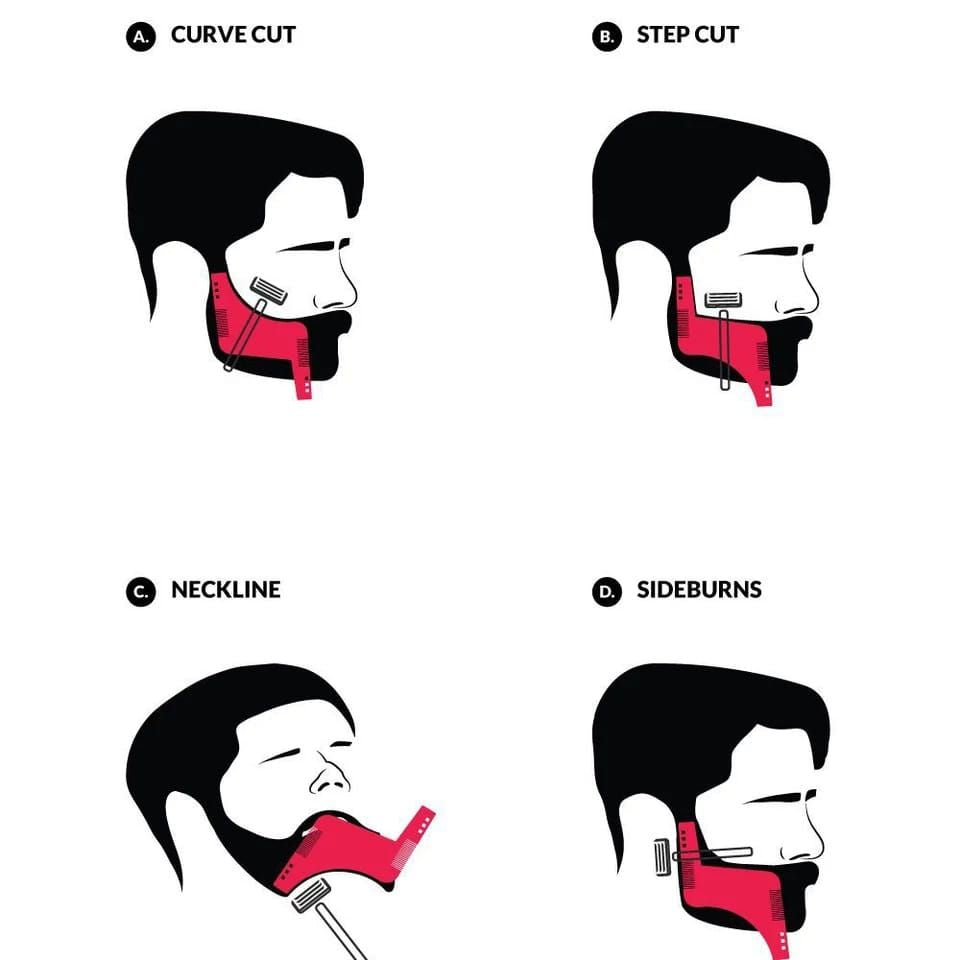 Bread shaping& Combing for Men light weight&durable comb - Oshi.pk - Buy & Sell Online