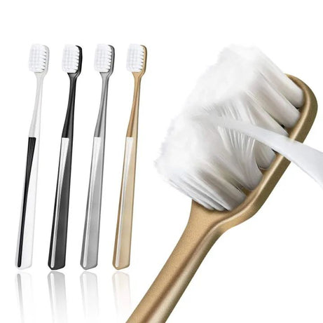 Bristle Micro Nano Toothbrush for Sensitive Teeth and Gums Care, Extra Soft Silko Toothbrush for Adults and People with Braces - Oshi.pk - Buy & Sell Online