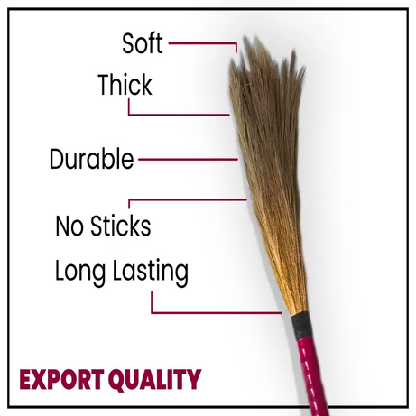 Broom Stick - Phool Jhaaru Jharo Jharoo Jharu Feather Broom Sweeper Feather Duster Long Lasting Export Quality Durable Indian Feathers Burma - Oshi.pk - Buy & Sell Online