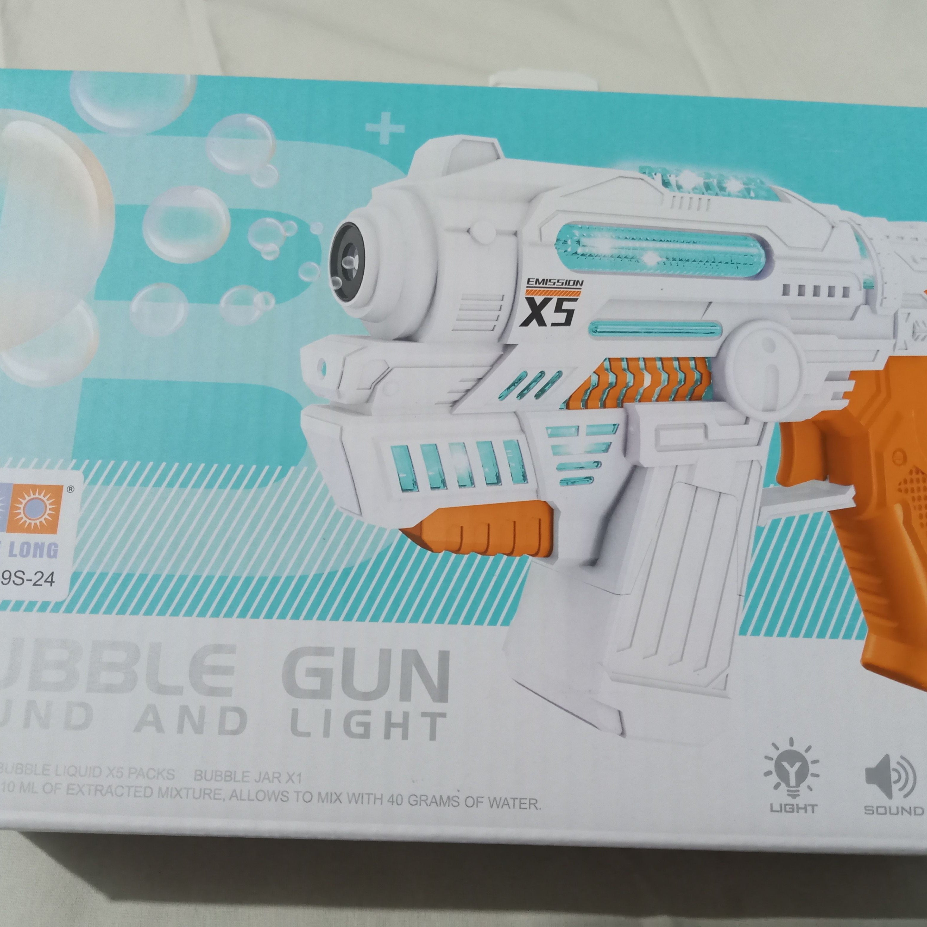 Bubble Machine Gun - Light n Sound - Battery operated - Soap Bottles - Oshi.pk - Buy & Sell Online