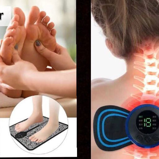 Buy 1 Get 1 Free (Ems Neck Massager + Ems Foot Massager) Buy Ems Foot Massager And Get Ems Neck Massager Free - Oshi.pk - Buy & Sell Online