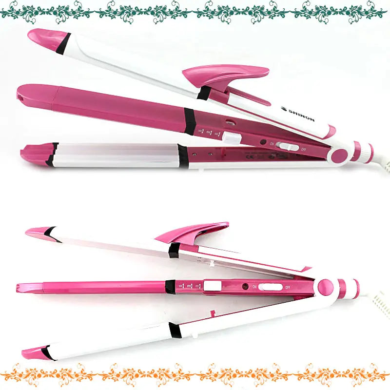 3 in 1 Ultimate Stylist Professional Hair Iron (SH-8088) - Oshi.pk - Buy & Sell Online