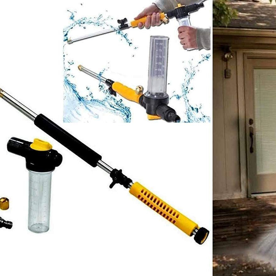 Car Cleaner Washing High-Pressure Water Gun Professional Brush Portable Car Washer Effort-Saving Water Zoom Easy and Quick - Oshi.pk - Buy & Sell Online