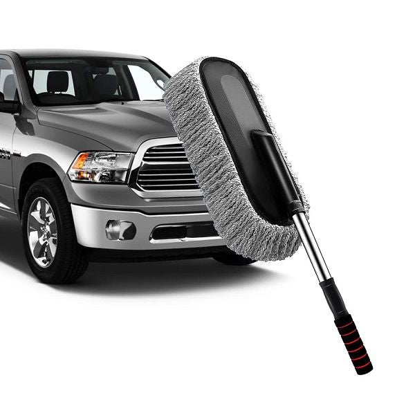 Car Duster Extendable Long Handle Microfiber Duster Exterior Scratch Free Car Cleaning Tool - Oshi.pk - Buy & Sell Online
