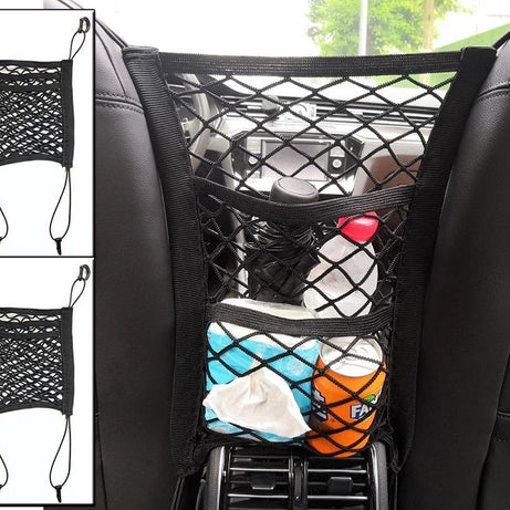 Car Mesh Organizer 3 Layer Car Storage Organizer Seat Back Net - Oshi.pk - Buy & Sell Online