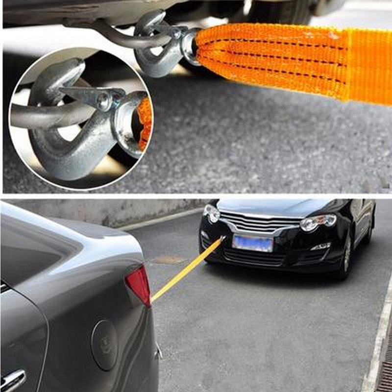 Car Emergency Tow rope belt With Hook 3meter - Oshi.pk - Buy & Sell Online