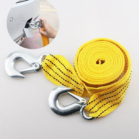 Car Emergency Tow rope belt With Hook 3meter - Oshi.pk - Buy & Sell Online