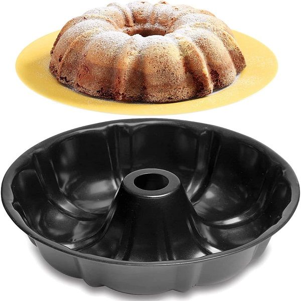 Carbon Steel Fluted Tube Bakeware Round Savarin Cake Mold - Oshi.pk - Buy & Sell Online