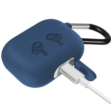 Case for AirPods Pro Silicone Earphone Protective Cover with Carabiner Headphone Accessories - Oshi.pk - Buy & Sell Online