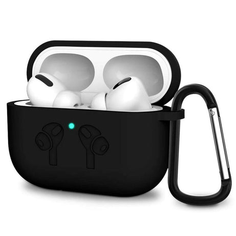 Case for AirPods Pro Silicone Earphone Protective Cover with Carabiner Headphone Accessories - Oshi.pk - Buy & Sell Online