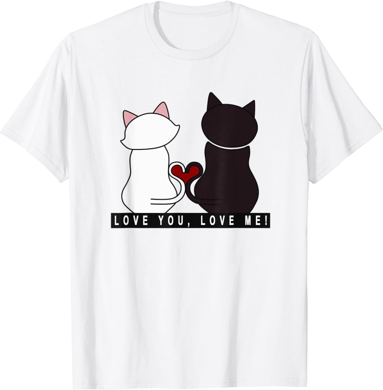 Cat love T-Shirt for Women's - Oshi.pk - Buy & Sell Online