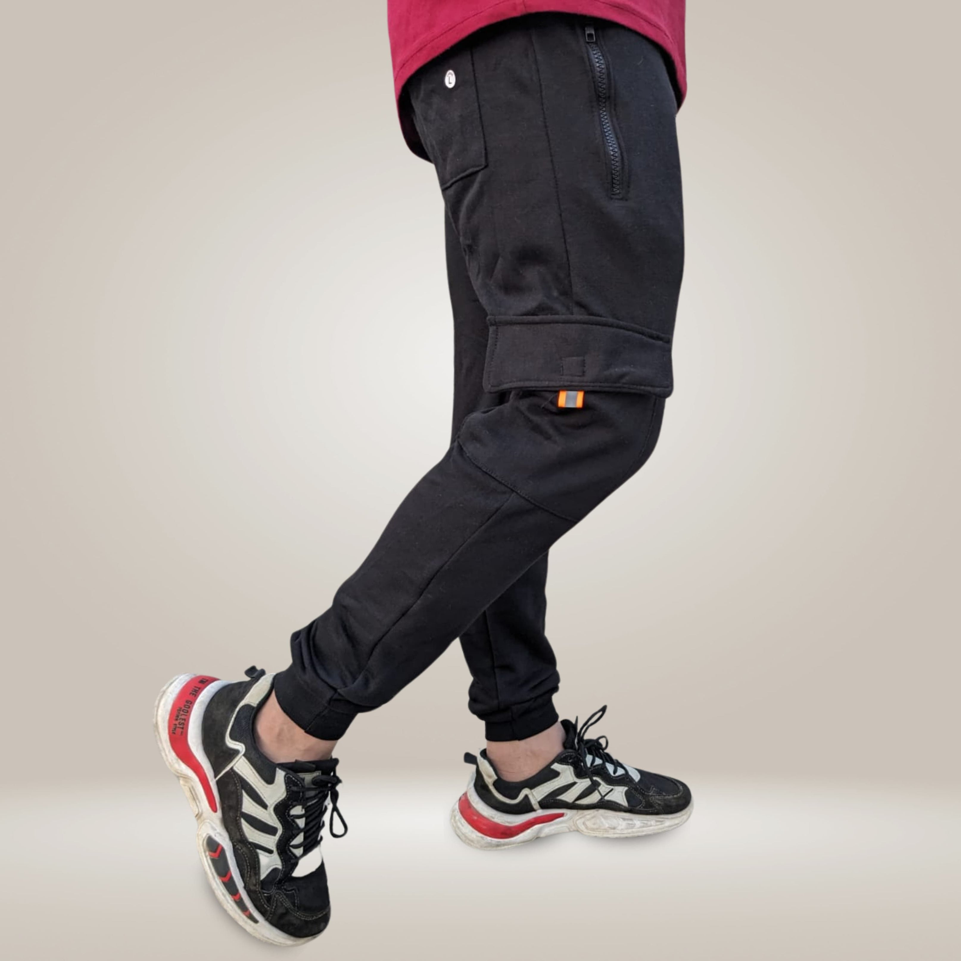 CBZ- Stylish Casual Black Cargo Trouser For Men - Oshi.pk - Buy & Sell Online