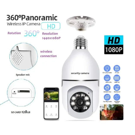 CCTV 1080P Full HD CCTV Camera CCTV Camera Wifi Smart Camera Wifi Camera Home Security Camera Smart Camera Wifi CCTV Wifi Camera Blub Socket Security