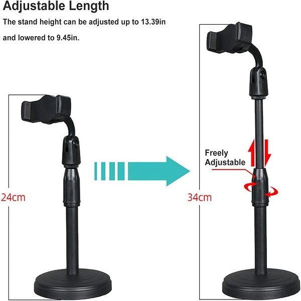 Cell Phone Holder Plastic Extendable with Thickened Base for Live Streaming - Oshi.pk - Buy & Sell Online