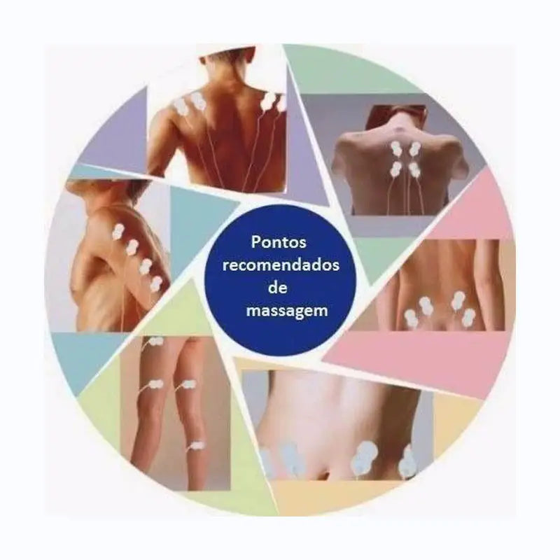 Renkai Digital Therapy Machine Portable EMS mini Electric Neck and body Butterfly Massager rechargeable, Cervical Electric Neck Back Massager Muscle T - Oshi.pk - Buy & Sell Online