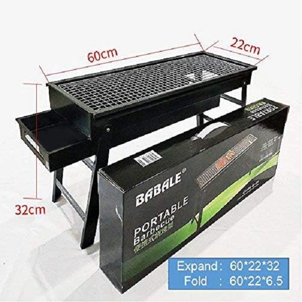 Charcoal Grill Portable for Barbecue Folding BBQ Grill Small for Outdoor Camping - Oshi.pk - Buy & Sell Online