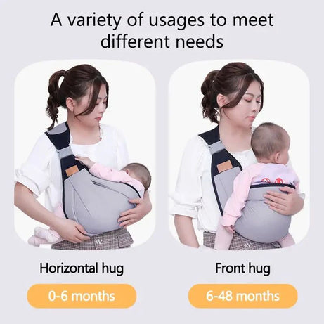 Child Carrier Wrap Multifunctional Baby Carrier Ring Sling for Baby Toddler Carrier Accessories Easy Carrying - Oshi.pk - Buy & Sell Online