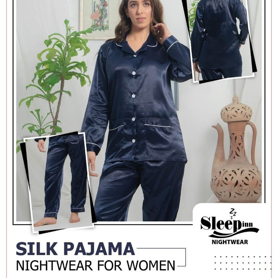 China Import Silk Night Wear Shirt Trouser - Oshi.pk - Buy & Sell Online