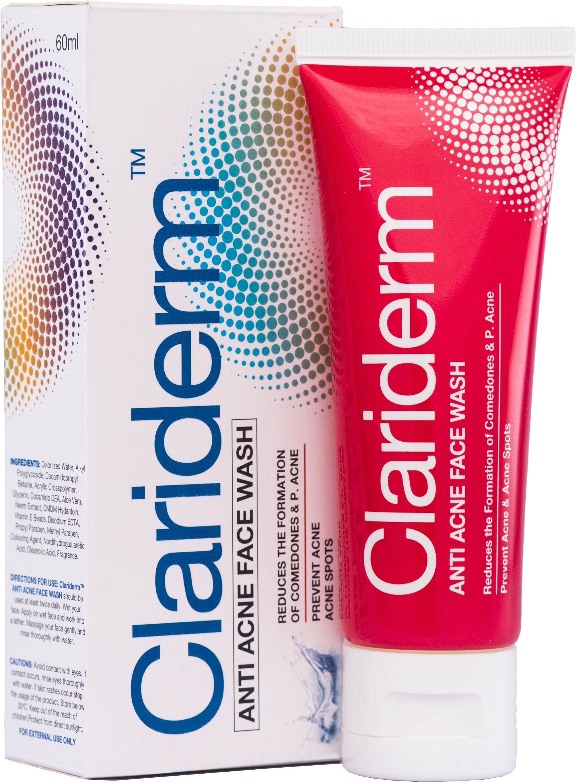 Clariderm Anti-Acne Face Wash - Oshi.pk - Buy & Sell Online